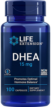 Life Extension DHEA 15 Mg  - 100 Capsules