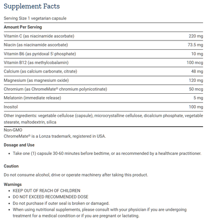 Life Extension Quiet Sleep Melatonin - 60 Capsules
