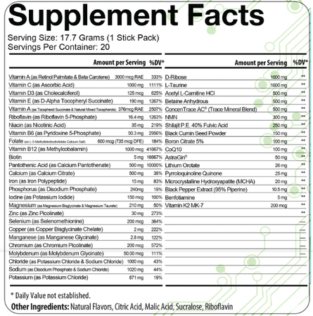 Project AD Life Insurance - 40 Servings (2 x 20 Servings)  TWINPACK