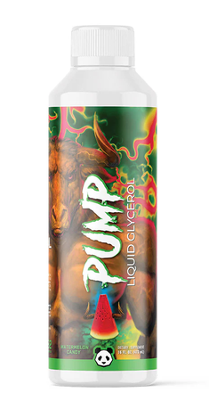 Panda Supps PUMP JUICE Liquid Glycerol Watermelon Candy Stim Free - 16 Oz