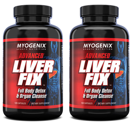 Myogenix Liver Fix - 2 x 120 Cap Btls  TWINPACK