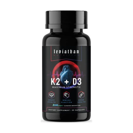 Leviathan Nutrition K2+D3 Maximum Strength