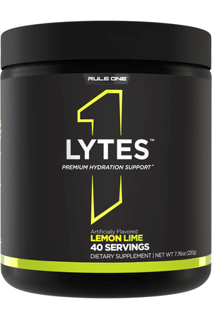 Rule 1 LYTES+ Premium Hydration Support  Lemon Lime - 40 Servings