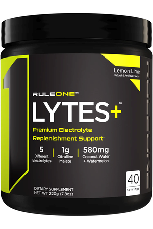 Rule1 LYTES+ Premium Electorlyte Replenishment Support - 40 Servings