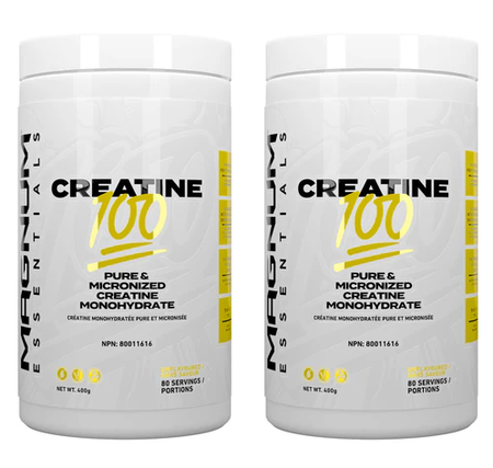 Magnum Creatine100  Micronized Creatine Monohydrate - 800 Gram (2 x 400 Gram)  TWINPACK