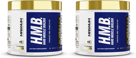 Magnum HMB Hard Muscle Builder - 2 x 90 Capsule Bottles TWINPACK