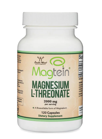 Double Wood Supplements Magtein Magnesium L-Threonate  - 120 Capsules