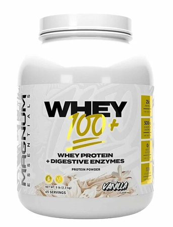 -Magnum 100% Whey Protein  Vanilla  - 5 Lb (65 Servings)
