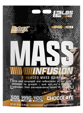 Nutrex Mass Infusion  Chocolate - 12 Lb