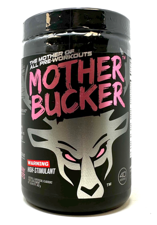 Bucked Up Mother Bucker Low Stim  Strawberry Summer Sets - 40 Servings