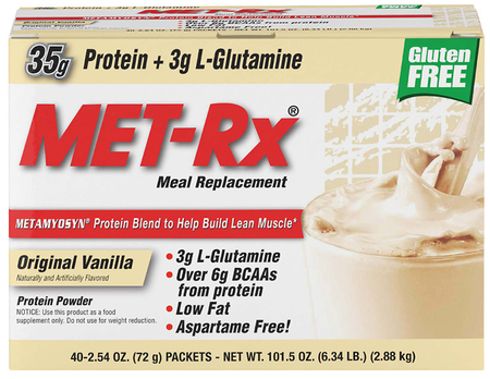 Met-Rx Original Meal Replacement  Vanilla - 40 Pack