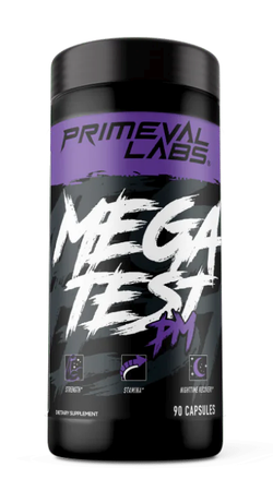 Primeval Labs Mega Test PM - 90 Cap