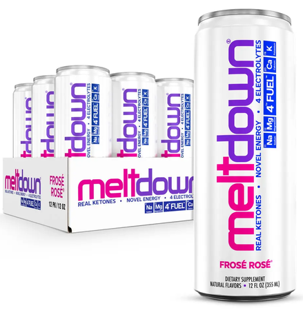 Meltdown Energy 12oz  Frosé Rosé - 12 Cans