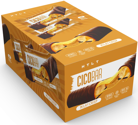 HTLT CICO BAR Protein Bars  Milky Crisp - 12 Bars