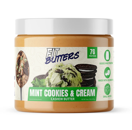 Fit Butters Mint Cookies & Cream Cashew Butter - 1 Lb