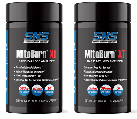 SNS Serious Nutrition Solutions MitoBurn XT 500 Mg - 120 Cap (2 x 60 Cap)  TWINPACK