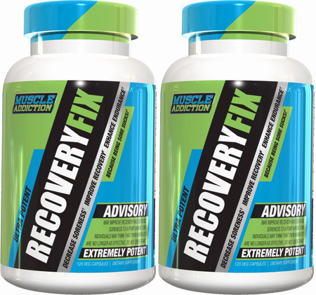 Muscle Addiction Recovery Fix - 2 x 120 Capsule Bottles TWINPACK
