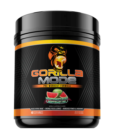 Gorilla Mind Gorilla Mode Pre-Workout  Watermelon - 40 Servings *New Formula