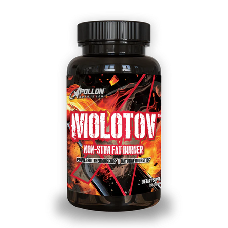 Apollon Nutrition Molotov V4 - Non-stim Fat Burner & Thermogenic - 120 Capsules