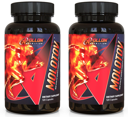 Apollon Nutrition Molotov - 2 x 120 Cap *Special Offer TWINPACK