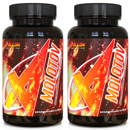 Apollon Nutrition Molotov V2 - Non-stim Fat Burner & Thermogenic - 2 x 120 Cap Btls  TWINPACK