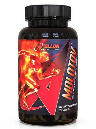 Apollon Nutrition Molotov  Non-stim Fat Burner + Thermogenic - 120 Cap