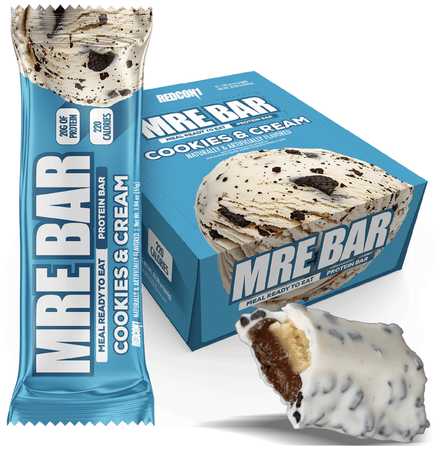 Redcon1 MRE Bar  Cookies & Cream - 12 Bars