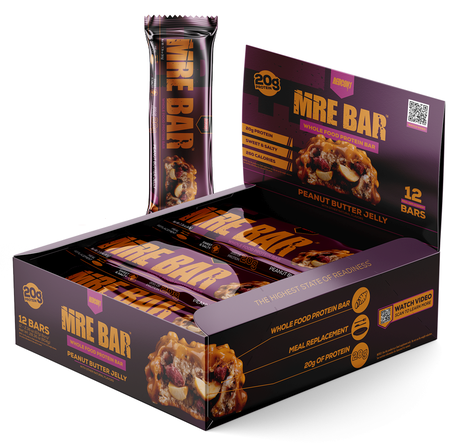 Redcon1 MRE Bars Peanut Butter Jelly - 12 Bars