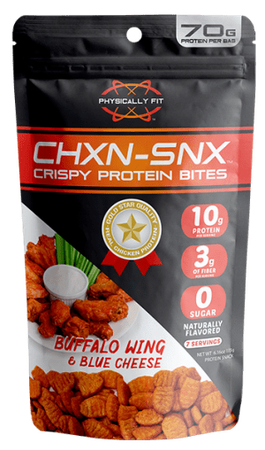 Physically FIT CHXN-SNX Buffalo Wing & Blue Cheese - 7 Serving Bag