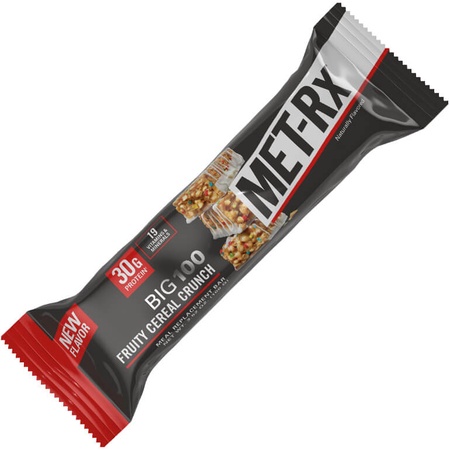 Met-Rx Big 100 Bars Fruity Cereal Crunch - 9 Bars