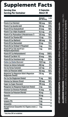 HTLT Multivitamin   Daily Performance Support - 90 Capsules