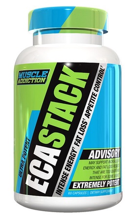 Muscle Addiction ECA Stack Intense Energy & Fat Loss - 60 Cap