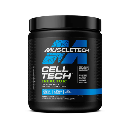 MuscleTech Cell-Tech Creactor  Unflavored - 120 Servings