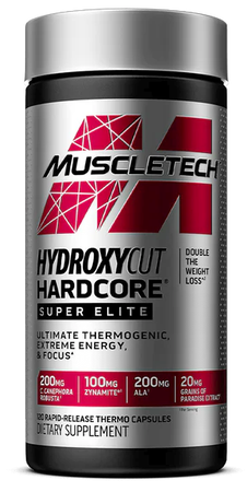 MuscleTech Hydroxycut Hardcore Super Elite - 120 Cap