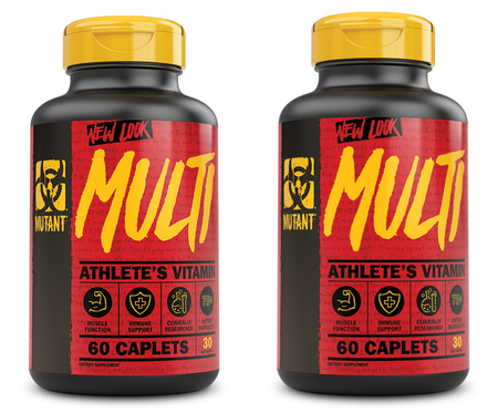 Mutant Multi - Athlete's Multi-Vitamin - 120 Tablets (2 x 60 Tab) TWINPACK