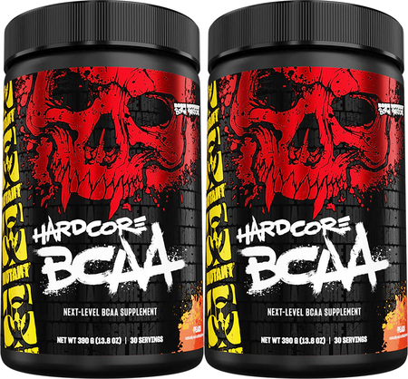 Mutant Hardcore BCAA  Peach - 60 Servings (2 x 30 Serving Btls)  TWINPACK