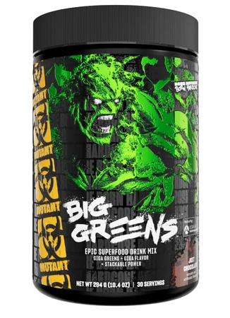 Mutant BIG GREENS Just Chocolate - 30 Servings