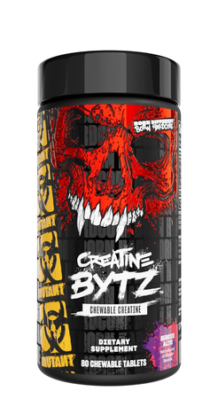 Mutant Creatine Bytz Chewable Creatine Tablets  Berry - 80 Chewable Tablets
