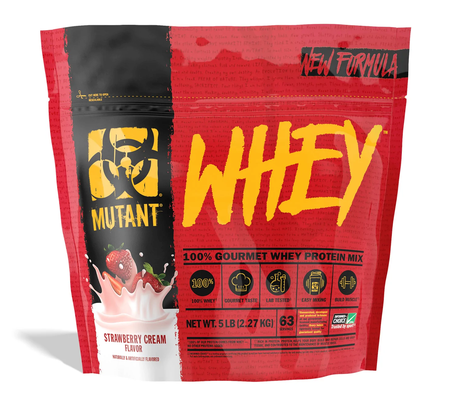 Mutant WHEY Protein  Strawberry Cream  - 5 Lb
