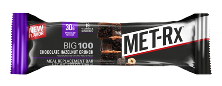 Met-Rx Big 100 Bar Chocolate Hazelnut - 9 Bars