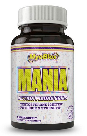 MyoBlox Mania 2.0 - 56 Cap  Testosterone Support