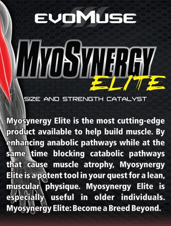 EvoMuse Myosynergy Elite - 180 Capsules