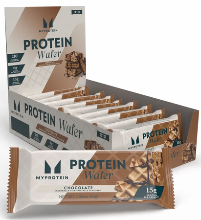 Myprotein Protein Wafer Bar  Chocolate - 10 Bars
