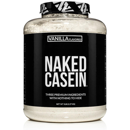 NAKED Casein Micellar Casein Protein  Vanilla - 5 Lb