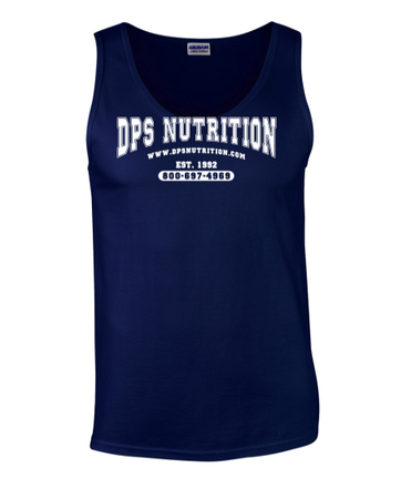 Dps Nutrition Tank Top Navy Blue - XXL