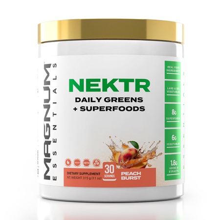 Magnum NEKTR (Greens)   Peach - 30 Servings