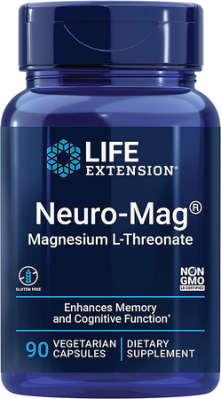 Life Extension Magnesium Neuro-Mag Magnesium L-Threonate - 90 Cap