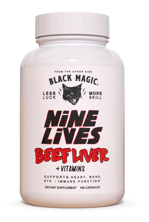 Black Magic Supply Nine Lives Beef Liver + Daily Vitamin - 160 Cap