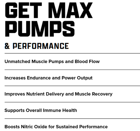 Nutrex NIOX - Boosts Nitric Oxide for Sustained Performance  - 90 Capsules (30 Servings)