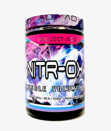 Project AD Nitr-OX - Pump Formula  Unflavored - 20 Servings *New Formula